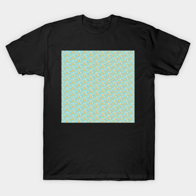 Fun Colorful Banana Peel Pattern T-Shirt by Charredsky